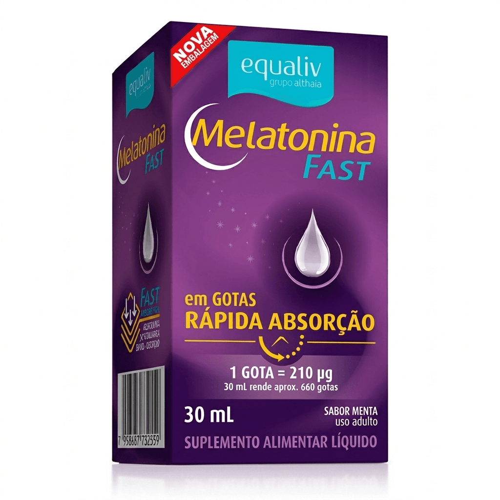 Equaliv Melatonina Fast em Gotas